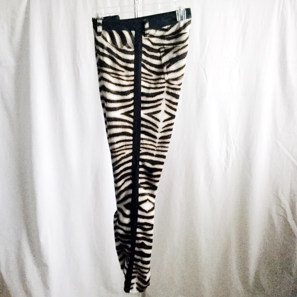 Tiger Print Tuxedo Pant Size 9
